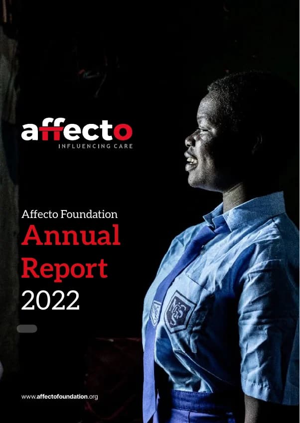 Cover of the Affecto Foundation 2022 Annual Report