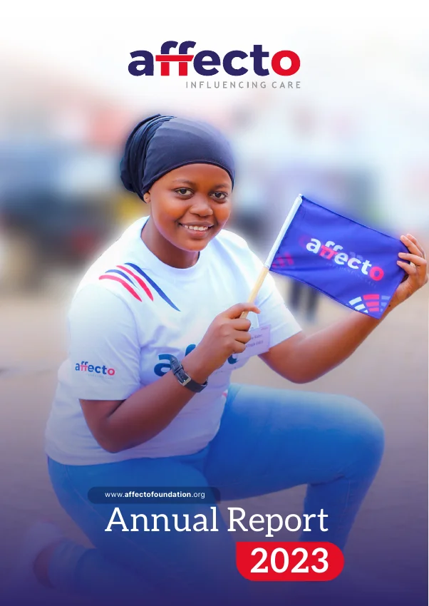 Cover of the Affecto Foundation 2023 Annual Report