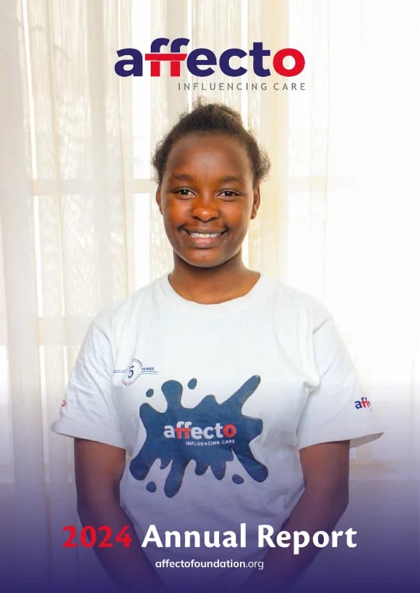 Cover of the Affecto Foundation 2024 Annual Report